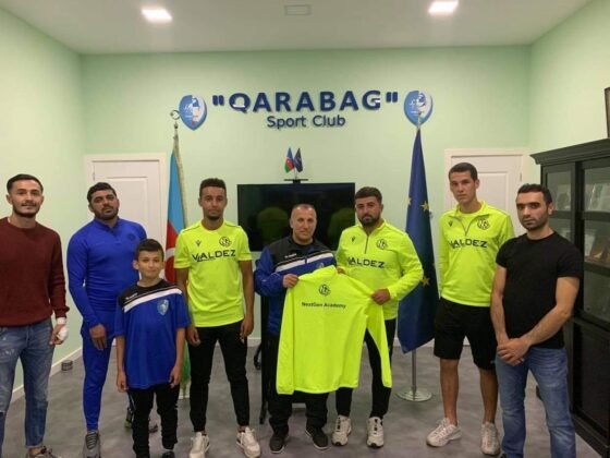 Niderlandın NextGen Futbol Akademiyasının üzvləri “Qarabağ”ı ziyarət ediblər